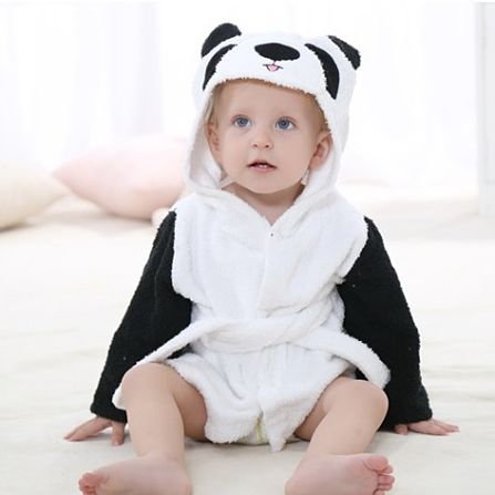 albornoz infantil panda