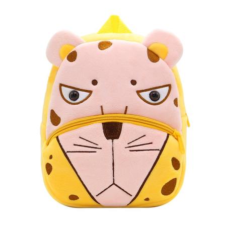 mochila infantil leopardo