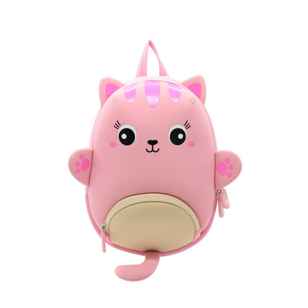 Mochila Neopreno Gato Rosa