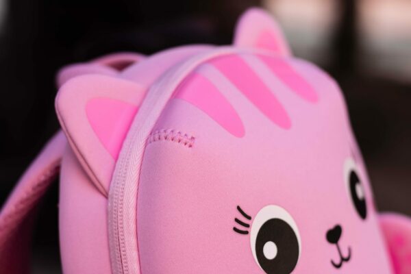 Mochila Neopreno Gato Rosa - Imagen 9