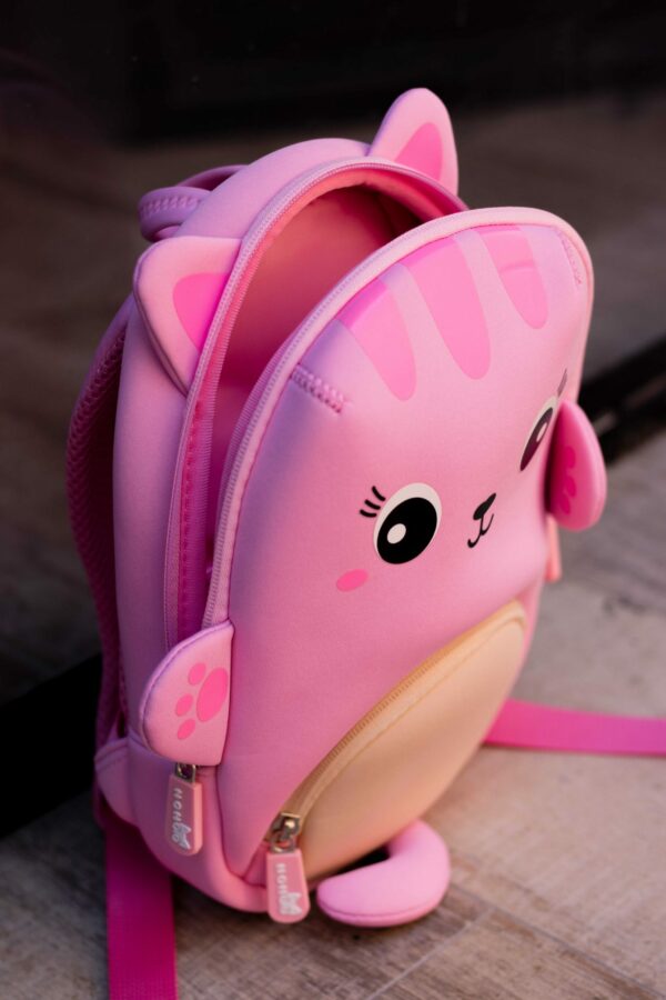 Mochila Neopreno Gato Rosa - Imagen 10